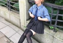 [最爱帆布鞋] 丝袜美腿写真 ON.24 图套+视频-美图岛