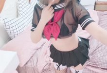 过期米线线喵 – 透明JK网袜-美图岛