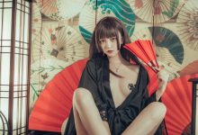 过期米线线喵 – 和风泳衣-美图岛