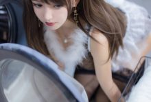 过期米线线喵 – 兔女仆 [58P 76M]-美图岛