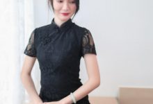 丝慕写真  TX035 可儿《踩丝茶艺师-可儿》-美图岛