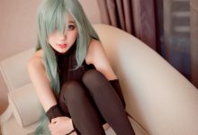 周叽是可爱兔兔 - 伊丽莎白连体衣 [15P-138MB]-美图岛