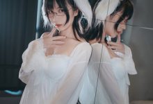 喵糖映画 VOL.140 白裙裸腿-美图岛