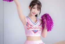 喵糖映画 VOL.153 蓝白泳装-美图岛