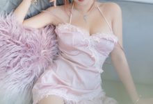 喵糖映画 VOL.198 粉色睡裙-美图岛