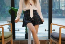 学妹加速跑 XM052《清纯学院风，性感天鹅绒-敏儿》[86P1V-200MB]-美图岛