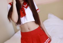 [TGOD推女神]2015.01.24 水手服的美少女 演员晓艾私房写真 [71+1P／319M]-美图岛