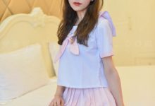 大生模拍 No.069 允儿 粉嫩学生装 [51P1V-357MB]-美图岛