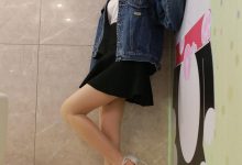 [IESS异思趣向] 2018.04.27 丝享家220《闪亮一字扣露趾凉鞋》晶晶 [99+1P]-美图岛