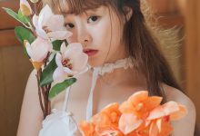 [BoLoLi波萝社]新刊 2017.07.24 BOL90 柳侑绮 白纱少女与花 [25+1P]-美图岛