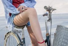 [IESS异思趣向] 2018.06.19 丝享家257：《旧单车与铁链》暖暖[96P/49M]-美图岛