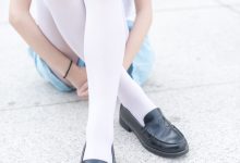 风之领域写真 NO.028 蓝色梦幻白丝 [50P/182M]-美图岛