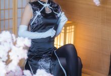 [Cosplay]疯猫ss -穹妹旗袍 [24P]-美图岛
