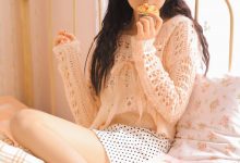 日系少女热裤美腿性感诱惑写真图片-美图岛