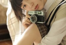 可爱美女大学生文艺清新美女照片-美图岛