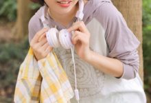 活力美女学生妹元气性感写真图片-美图岛