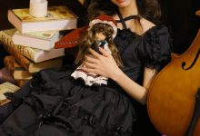 万圣节美女暗黑小精灵美女cos性感写真-美图岛