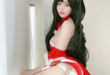 小仓千代w NO.017 - 红色圣诞礼物裙[23P／62.3MB]-美图岛