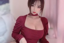 鬼畜瑶在不在w NO.044 - 红色毛衣[50P+2V／102MB]-美图岛