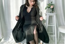 皮皮奶可可爱了啦 NO.010 - 黑色OL[120P／679MB]-美图岛