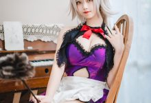 蜜汁猫裘 NO.041 贞德女仆 [40P-438MB]-美图岛