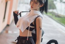 南桃Momoko NO.57 黑日常 [10P-16MB]-美图岛