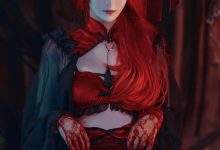 南桃Momoko - NO.82 红女巫 [19P-162MB]-美图岛