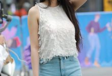 都市丽人牛仔短裤丝袜女孩 【137P+5V-5.75G】-美图岛