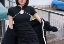 [IESS异思趣向] 2022.01.30 丝享家994：小六《黑色旗袍肉色丝》[97P／170MB]-美图岛