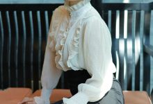 [IESS异思趣向] 2022.03.02 丝享家1017：婉萍《黑丝咖啡》[90P／107MB]-美图岛