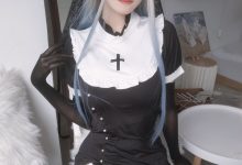 蜜汁猫裘 NO.086 — 修女自拍 [35P+6V-829M]-美图岛