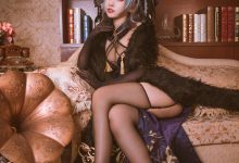 宮本桜 - NO.02 柴郡旗袍 音乐绚烂CaitSith [20P-409MB]-美图岛