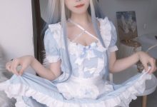 蜜汁猫裘 - 蓝baby [27P+2V-181MB]-美图岛