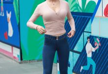 精选街拍作品 NO.0035 紧身牛仔红高丰满美女模拍高清图[447P／504MB]-美图岛