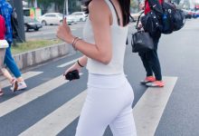 精选街拍作品 NO.0041 白色紧身裤美女原图[263P／315MB]-美图岛