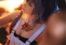 沈青黛魅惑灰丝拍摄花絮 [128P+1V-1.3G]-美图岛