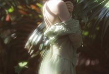 林星阑白色连衣长裙拍摄花絮 [1V-790MB]-美图岛