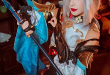 源纱希喵喵喵 - NO.13 申鹤 [15P-269MB]-美图岛