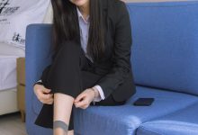 [BoBoSocks袜啵啵]NO.245 小甜豆-高跟鞋、短灰丝、半蹲镜头较多 [300P+1V／8.48GB]-美图岛