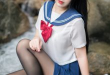 白烨 - 湿身JK[98P+2V-1.77G]-美图岛