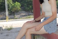 Pary摄影 NO.021 极品美女校花思思全程赤脚拍照后亮出脏脚底[130P／475MB]-美图岛