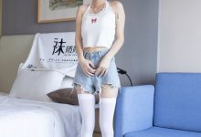 [BoBoSocks袜啵啵]NO.264 果冻-高跟鞋、贝壳头板鞋、黑丝大腿袜、白丝大腿袜[180P+1V／6.81GB]-美图岛