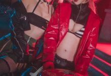 铁板烧鬼舞w -  NO.005 黑贞黑呆双人[23P-353.6M]-美图岛