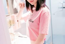 年年Nnian - 短裤T恤 [19P-71MB]-美图岛