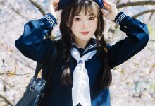 [YITUYU艺图语]2023.04.12 樱花校园 吱吱[31+1P／230MB]-美图岛