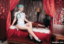 [YITUYU艺图语]2023.04.29 初音旗袍 桃墨公子x [39+1P／311MB]-美图岛