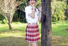 初夏女神 NO.100 安妮 草莓色JK[140P+1V／5.98GB]-美图岛