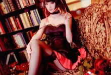 yui金鱼 NO.012 时崎狂三 黑裙 [11P-166MB]-美图岛