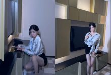 尹甜甜 职业OL装摄花絮 [85+1V-1.3G]-美图岛