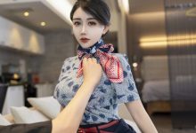 李若汐《性感空姐制服》原版写真 [91P-1.53G]-美图岛